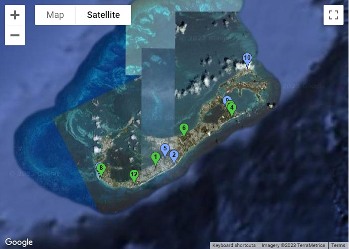 Bermuda Islands Map