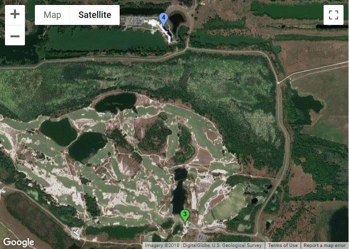 Streamsong Resort Map