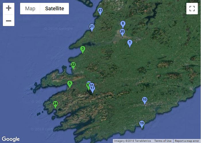 South West Map