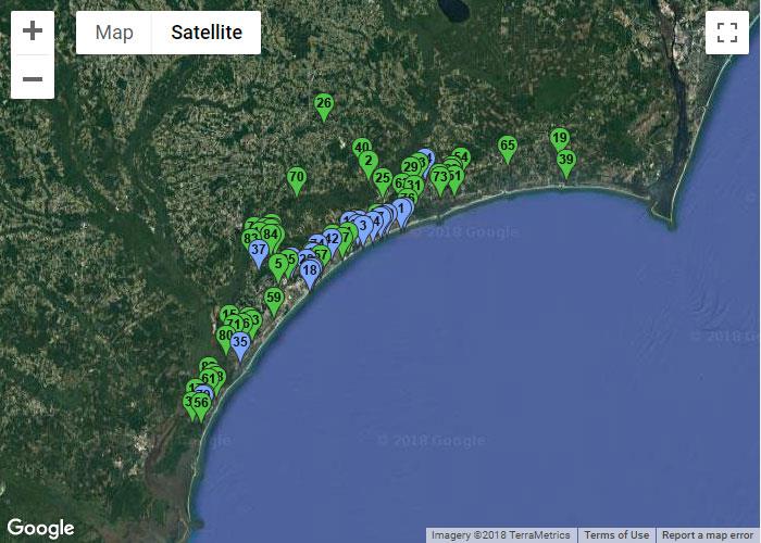 Myrtle Beach Map