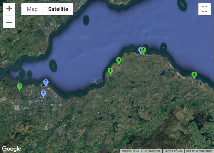 Edinburgh & East Lothian Map