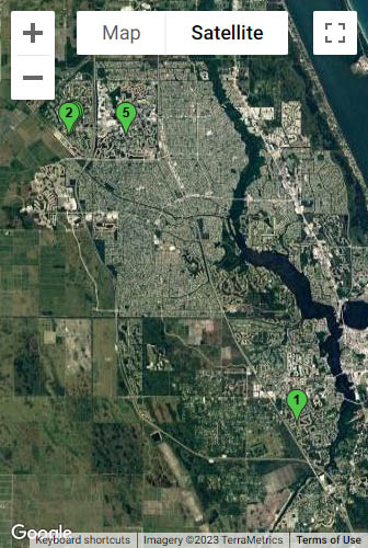 PGA Village Golf Club Map