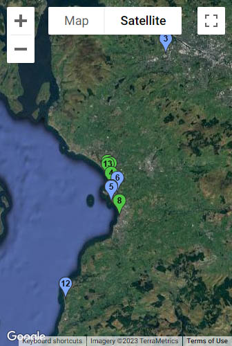 Ayrshire & West Map