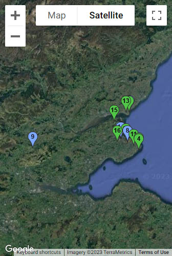 St Andrews and Fife Map